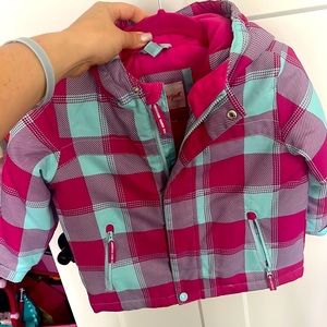 Girls 3t cat and jack coat hardly used daughter out grew it